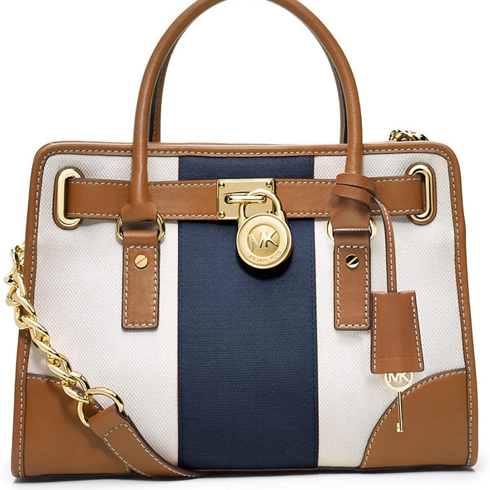 ✨BRAND NEW NEVER WORN✨MK Hamilton Nautical Satchel